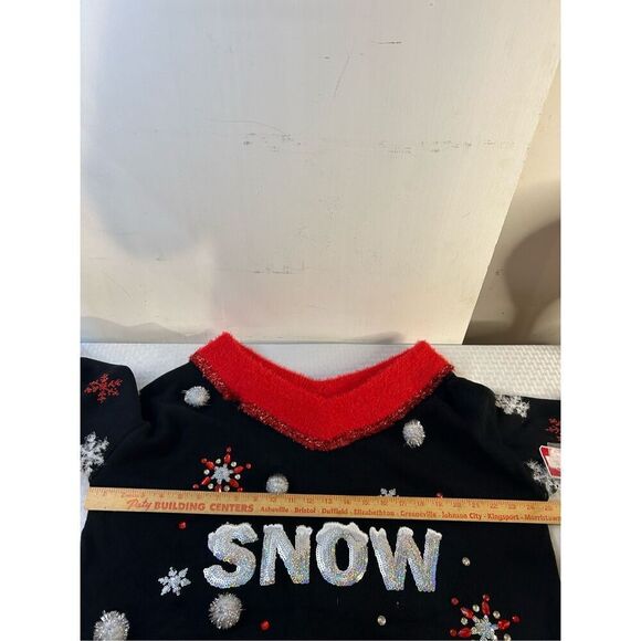 Snow way Christmas sweater xl new - Picture 6 of 9